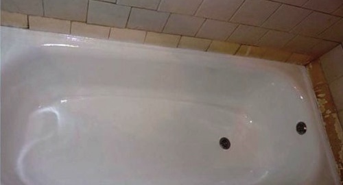 Реставрация ванны жидким акрилом | Кропоткинская